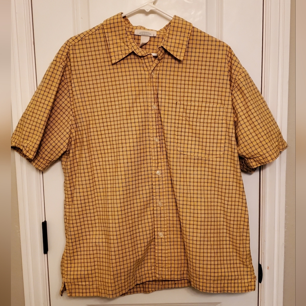 Old Navy plaid button up